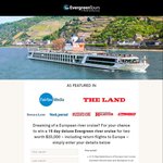 Win a 15D 'Splendours of Europe' Deluxe River Cruise for 2 Worth $21,580 from Evergreen Tours
