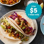 2x Beef or Chicken Tacos - $5 @ Salsa's - Monday-Wednesday