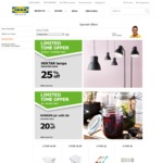 IKEA Perth WA ELLY Tea Towel 2x Packs (8) for $5