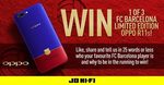 Win 1 of 5 FC Barcelona Limited Edition OPPO R11 Handsets Worth $649 from JB Hi-Fi