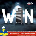 Win a Sidchrome Limited Edition Chest & Trolley Toolbox Kit Worth $799 from Total Tools