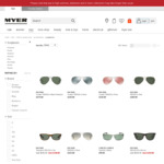 Up to 50% Off Sunglasses: Armani Exchange Fr $49.97, Ray-Ban Fr $87.50, Sunglass Hut Collection, Arnette,Oakley & More @ Myer