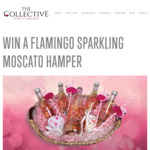 Win 1 of 2 Flamingo Sparkling Moscato Hampers from The Collective Wine Company
