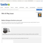 Win a Ballarini Bologna Granitium Prize Pack (Frying Pans & Wok) Worth $439.85 from News Life Media