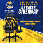 Win a Preseason DXRacer Valkyrie Series Gaming Chair from Pacers Gaming