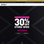 30% off Storewide + Free Shipping @ 2XU