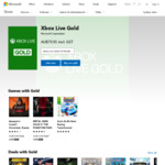 Xbox Live Gold 12 Month Membership $53 (Was $79) @ Microsoft AU