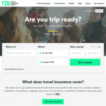 10% off Travel Insurance @ Travel Insurance Direct