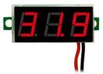 0.28 Inch Mini Red LED Digital Voltmeter 2.5-30V DC Voltage Tester Meter US $1.09 (AU $1.49) Shipped @ Zapals