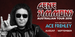 (SA, NSW, QLD) Gene Simmons Live (with Special Guest Ace Frehley) $50 Plus Booking Fees (Was over $140) @ Lasttix