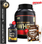 5LB ON Gold Standard Whey + Opti-Men 90 Tablets + Genesis Protein Ball Recipe Book $75.95 Delivered @ Genesis Outlet eBay