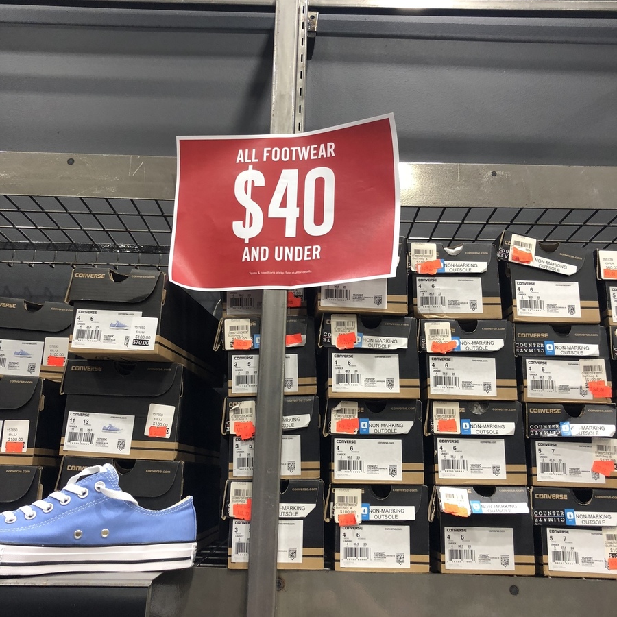 VIC] Converse Shoes Adult $40, Kids $25 