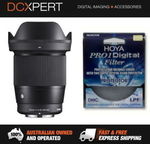 SIGMA 16mm F1.4 LENS for Sony E-Mount with Hoya UV Filter $439.20 Delivered @ DCXpert eBay