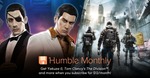 Humble Bundle Monthly US $12 (AU $16.86) - Yakuza 0, The Division + More