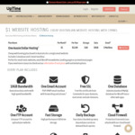 $6 Per Year Australian cPanel Web Hosting - 50 First Orders - UpTime Web Hosting