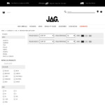 JAG Clearance - Mens & Womens Shirts, Tees & Polos & Womens Dresses from $15.20