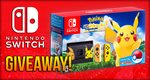 Win a Pokémon Let's Go! Pikachu Nintendo Switch Bundle from Gehab
