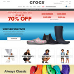 EOFY: up to 70% off @ Crocs + Extra up 