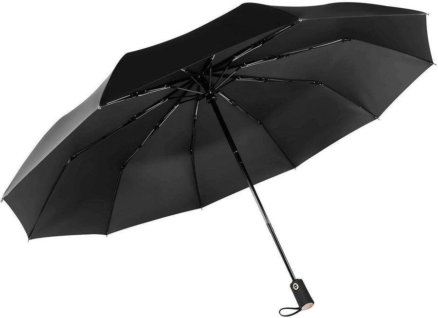 [Prime] Compact Automatic Umbrella, 10 Ribs and Teflon Coating Fast