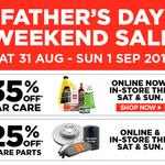 35% off Car Care and 25% off Spare Parts @ Repco This Weekend (Car Care Live Now, Spare Parts Tomorrow?) in-Store and Online
