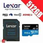 Lexar MicroSD Card 633x 512GB $90, Tenda Nova MW6 $180, MW3 $90 + Delivery ($0 with eBay Plus) @ Shopping Square eBay