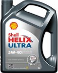 Shell Helix Ultra 5W-40 Fully Synthetic Engine Oil 5L - $35.99 (Club Price) (Was $59.99) @ Supercheap Auto