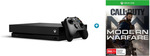 Xbox One X 1TB + Call of Duty: MW $429 @ Harvey Norman