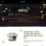 [NSW] Free Tamar Valley Greek Yoghurt with Fruit Free Carmens Muesli 150G @ Wynard Station