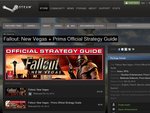 Fallout: New Vegas + Prima Official Strategy Guide $27.48 USD on Steam [PC]