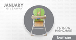 Win a Baby Highchair Valued at $99 from LoveNCare