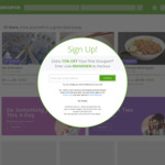 Groupon 15% Cashback @ Cashrewards (Stack with up to 30% off Sitewide @ Groupon)