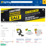 [QLD] JD Lighting Warehouse Clearance Event - up to 90% off