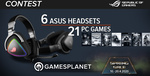 Win 1 of 6 ASUS ROG Delta Headsets or 1 of 21 PC Games from GamesPlanet/ASUS