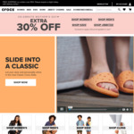 Extra 30% off Almost Everything + Free Delivery (no min) @ Crocs