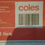 [VIC] 50% off The Australian ($1.50) or The Herald Sun ($1) at Coles (Weekdays)