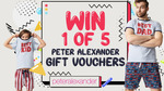 Win 1 of 5 $100 Peter Alexander Vouchers from Seven Network