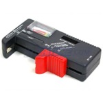 Meritline - Battery Tester AA/AAA / C/ D / 9-Volt Rectangular & Button Cell - US $0.97 Delivered