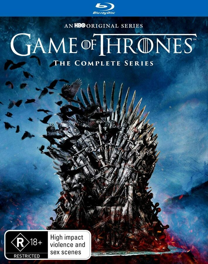 [Prime] Game of Thrones Seasons 18 Box Set BluRay 99 Shipped