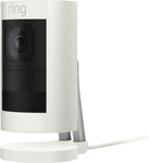 Ring Stick up Security Camera Wired - White $99, Arlo Audio Doorbell $49 @ The Good Guys + Delivery