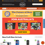 Free Shipping with Minimum Spend $50 @ Beer Cartel