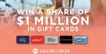 Win a Share of $1 Million in Gift Cards from Pernod Richard Winemakers