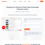 [Windows, macOS] VidJuice Unitube Video Downloader 3-Month Licence Giveaway @ VidJuice