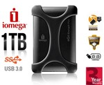 Iomega 1TB USB 3.0 Portable Hard Drive $139.95 + P&H COTD