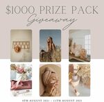 Win Baskets, Wall Hooks, Skincare Products, Roller, Coaching (Worth $1000) from OÛJINI