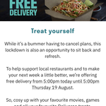 [ACT] Free Delivery during Lockdown @ Deliveroo