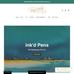 15% off Storewide + Delivery (Free Shipping on All Orders above $69) @ ink’d Pens