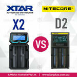Xtar X2 2-Slot Smart Lithium Battery Charger $21.99 (with eBay promotion eBay Plus Code) Shipped @ LANplus via eBay