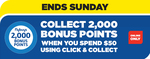2000 Bonus Flybuys Points When You Spend $50 Online & Use Click & Collect @ Liquorland
