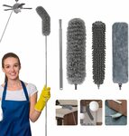 Bendable Feather Duster w/ 3 Brush Heads 2.5m $23.19 + Delivery ($0 with Prime/ $39 Spend) @ EASTCREADOR via Amazon AU