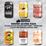 Winter Savers Pack - 48 Cans of Beer $159.95 (RRP $259) Delivered @ Dad & Dave's Brewing